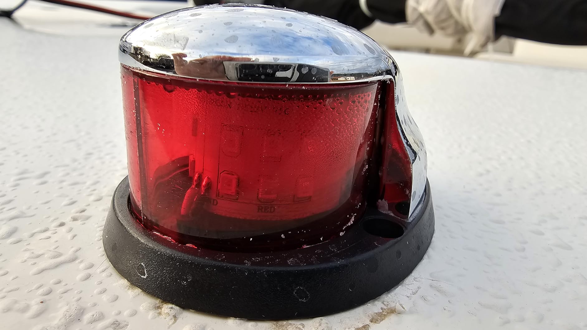 LED Boat Navigations Light Marine Red and Green Bow Light (Silver) | Rust-Resistant IP67 5000K LED 3NM visible Ideal for Pontoon,Fishing Boat, Bass, Skiff, and Yacht customer photo 1