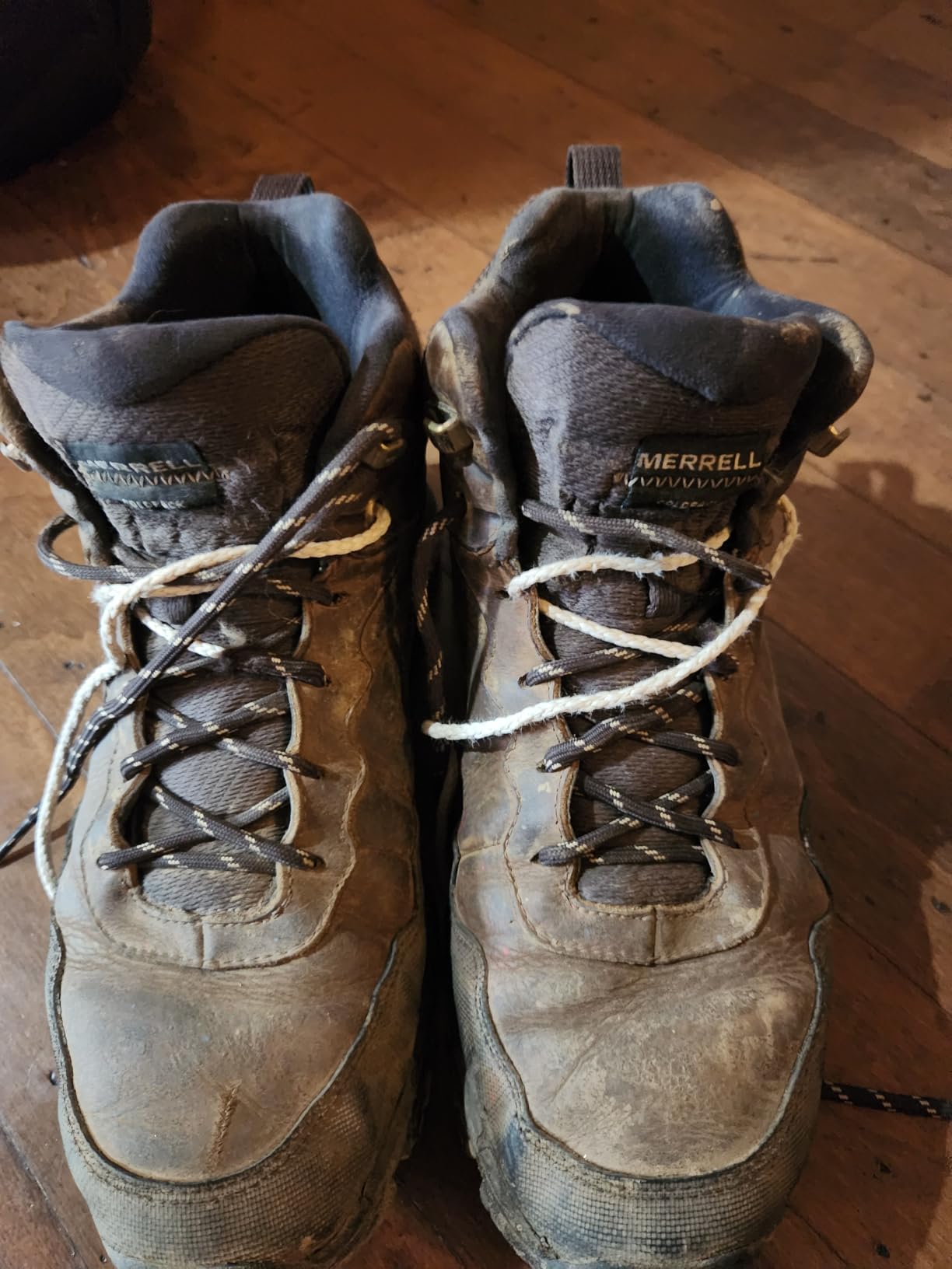 Stepace 2 Pairs Round Heavy Duty Boot Laces for Hiking and Work Boots customer photo 1