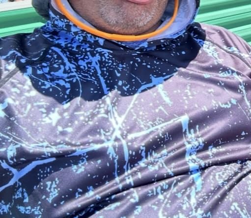 Men's UPF 50+ Sun Protection Hoodie Shirt Long Sleeve SPF Fishing Outdoor UV Hiking Lightweight Shirts customer photo 2