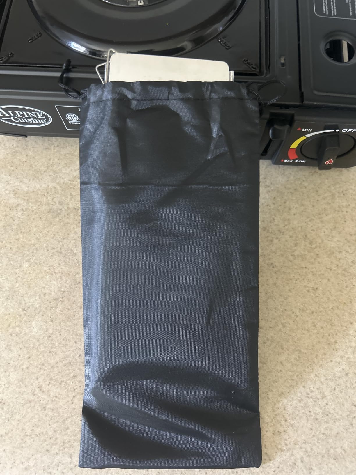 10 Plates Stove Windscreen, Aluminum Stove Windshield with Drawstring Bag | for Camping, Butane Stoves customer photo 1
