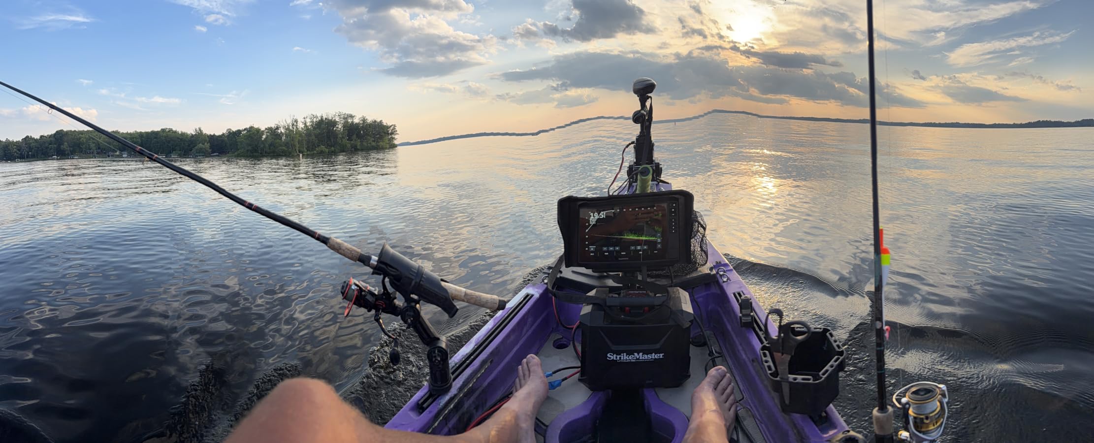 AQUOS Haswing CaymanT 12V 55LB 26in. Shaft Transom Electric Trolling Motor - Includes Wireless Remote for Fishing Boats in Saltwater & Freshwater customer photo 1
