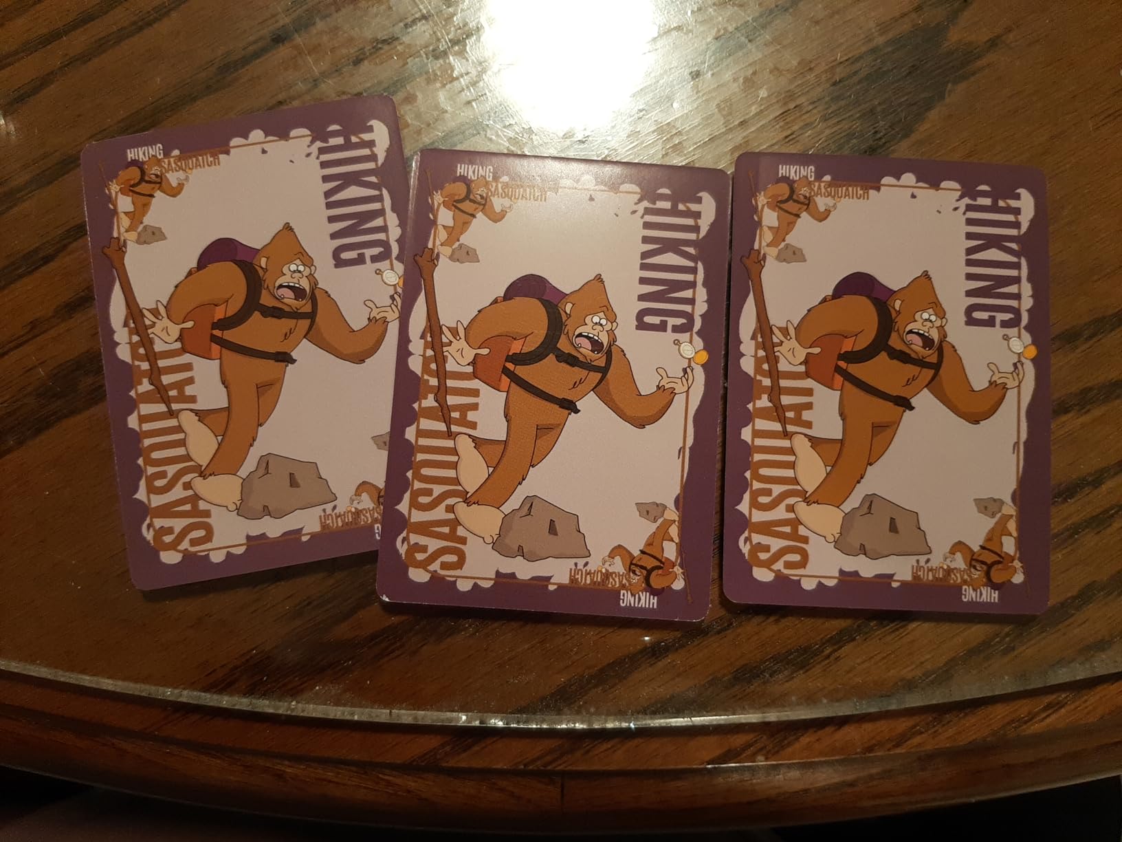 Camping with Sasquatch by Big Discoveries - A 128-Count Family Card Game with a Roar! | Fun Rummy Meets Slapjack Card Games for Kids, Teens, Adults, and Families customer photo 1