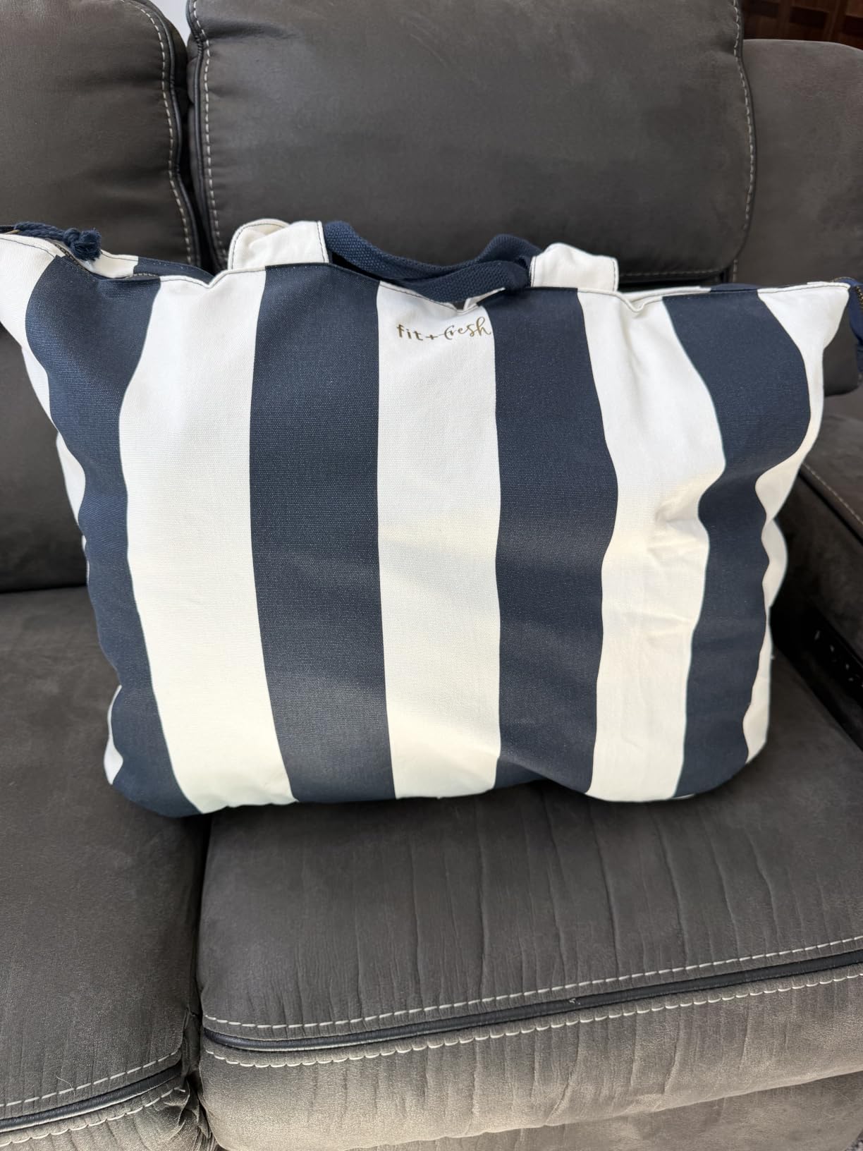 Fit & Fresh All The Things XL Beach Bag for Women, Oversized Travel Tote customer photo 1