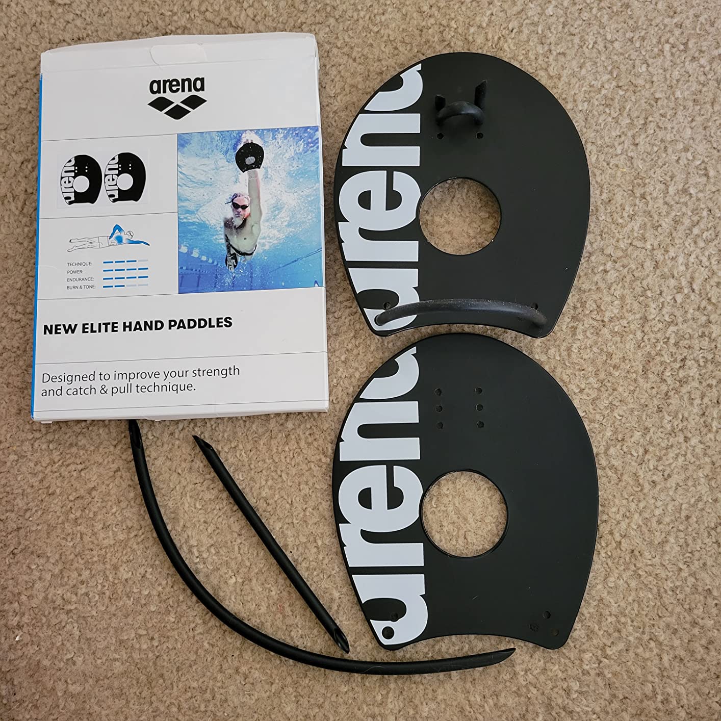 Arena Elite Hand Paddle 2 customer photo 1