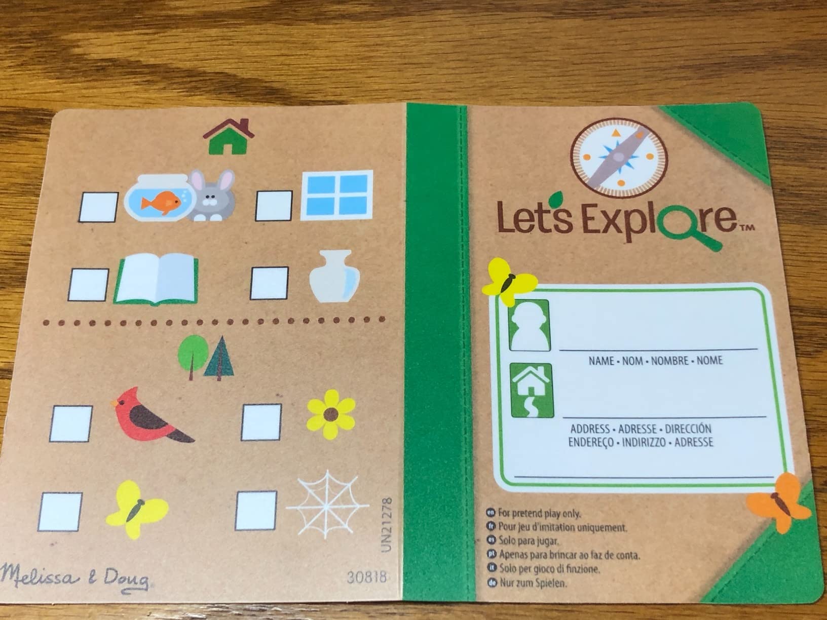 Melissa & Doug Let's Explore Binoculars & Compass Play Set customer photo 2
