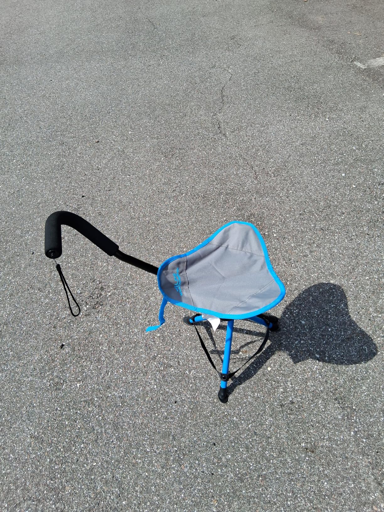 ALPS Mountaineering Tri-Leg Stool - Gray/Ocean, New customer photo 1