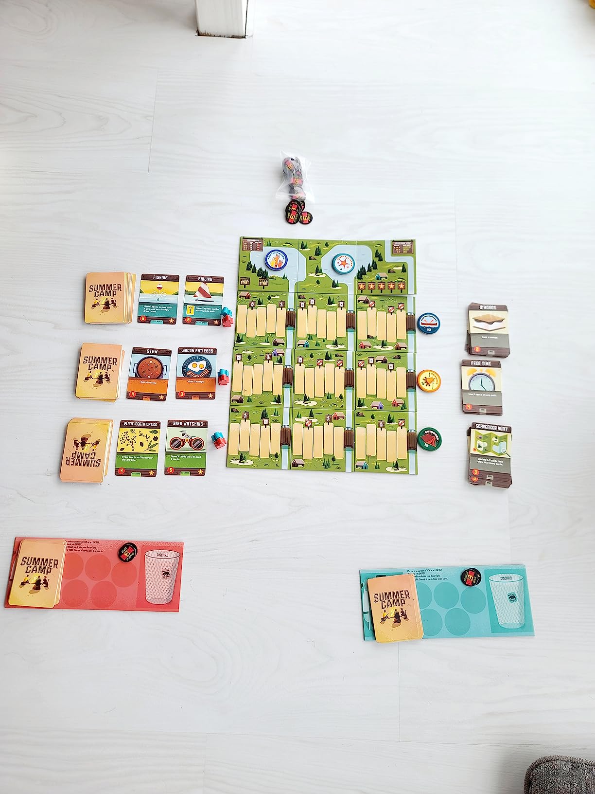 Buffalo Games Summer Camp Card Game, Outdoor Games, Family Play, Ages 10+ | 196 Cards, Family Game Night, Travel Game Set, 34 Merit Badges, 30-45 Min, 2-4 Players, Outdoor Activities for Kids customer photo 1