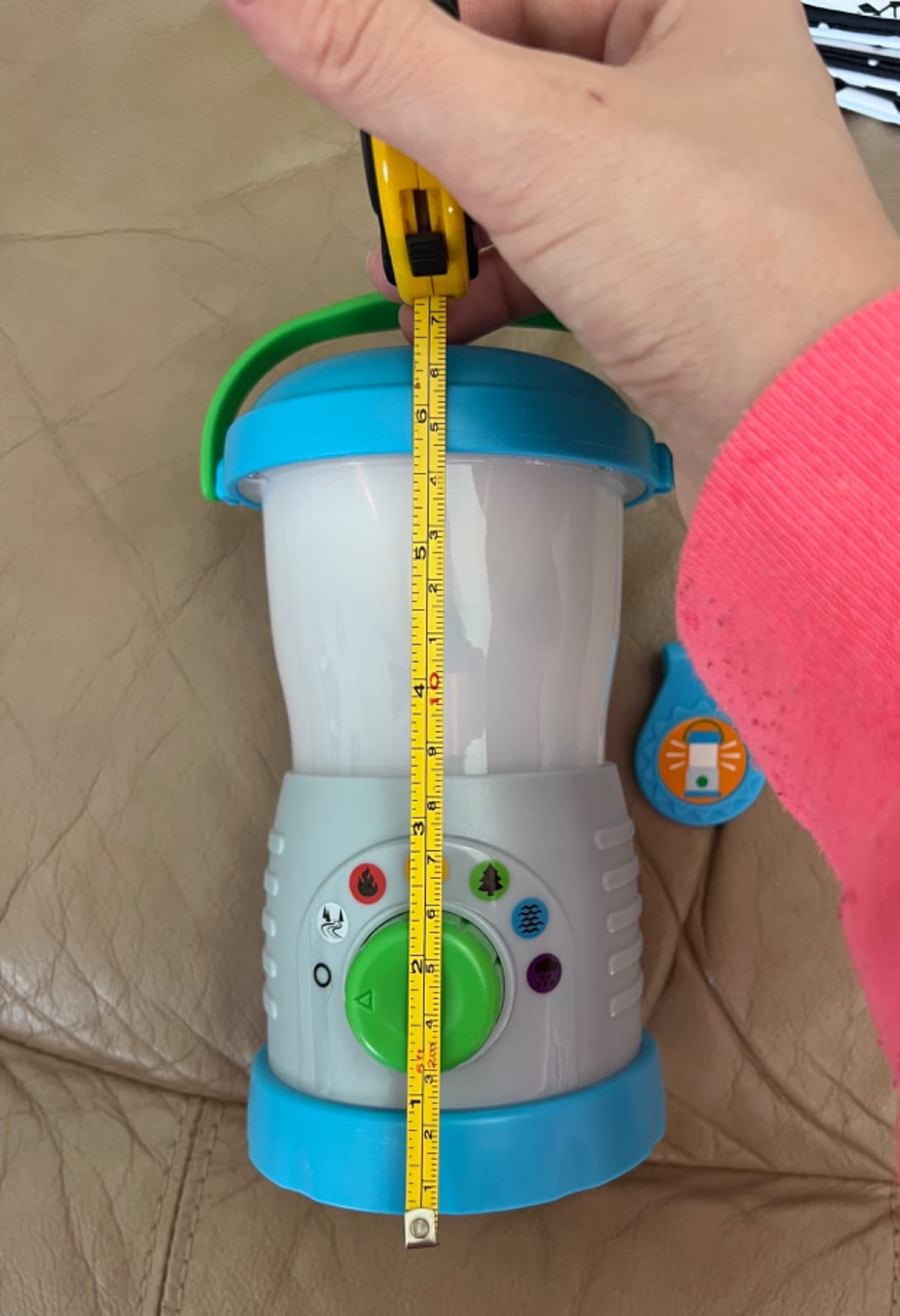 Melissa & Doug Let's Explore Light & Sound Camping Lantern Play Set customer photo 2