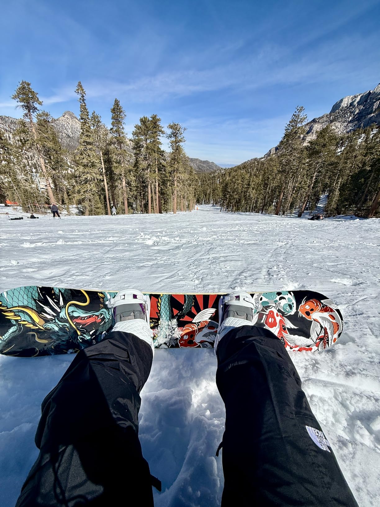 devembr Snowboard Stomp Pad, 3D Clear Snowflake Snowboarding Stomp Pads, PVC Material customer photo 2