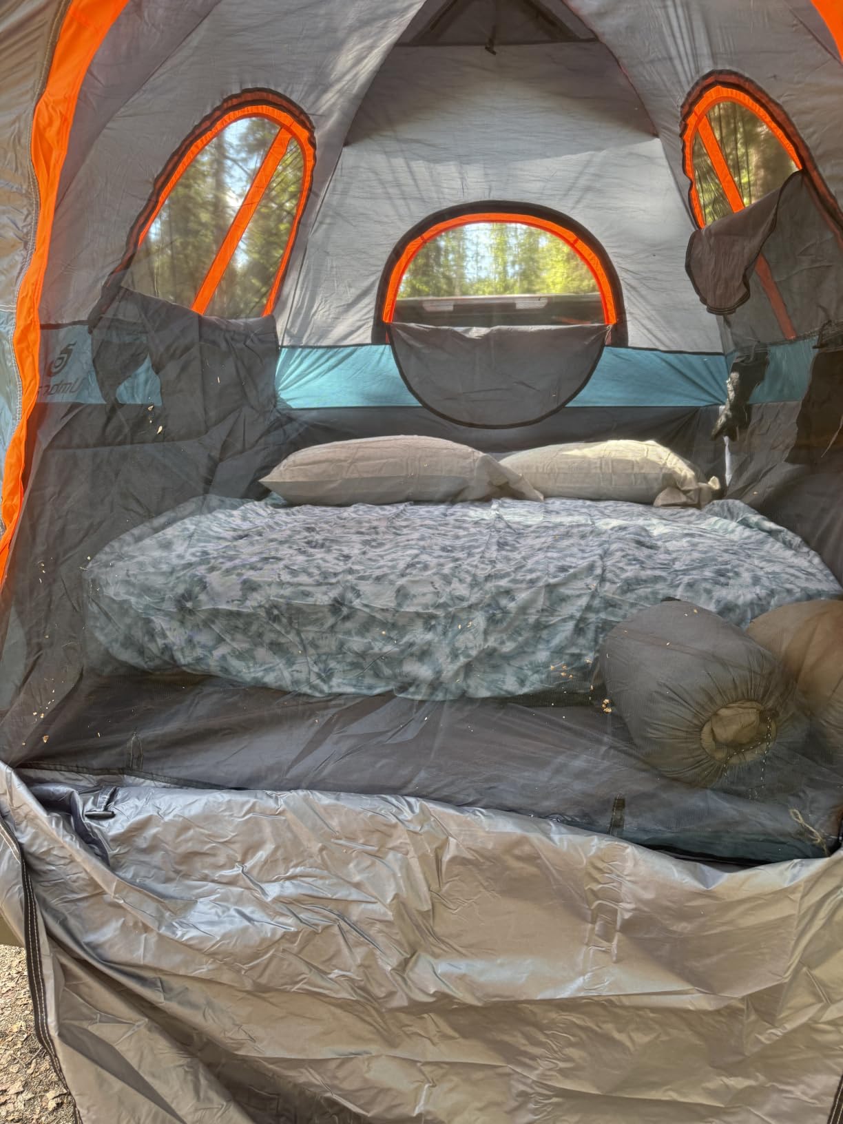 Umbrauto Inflatable Truck Bed Air Mattress for Full Size Short Truck Beds, 5.5-5.8ft, with Pump & Carry Bag. Perfect for Outdoor Adventures customer photo 1