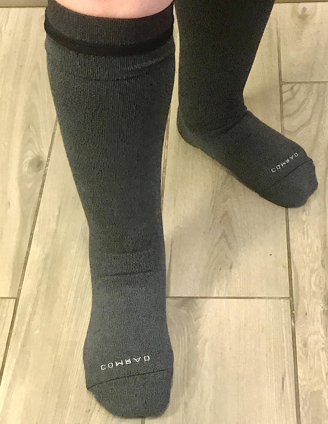 Knee-High Compression Socks | Comrad Socks | Solid customer photo 1