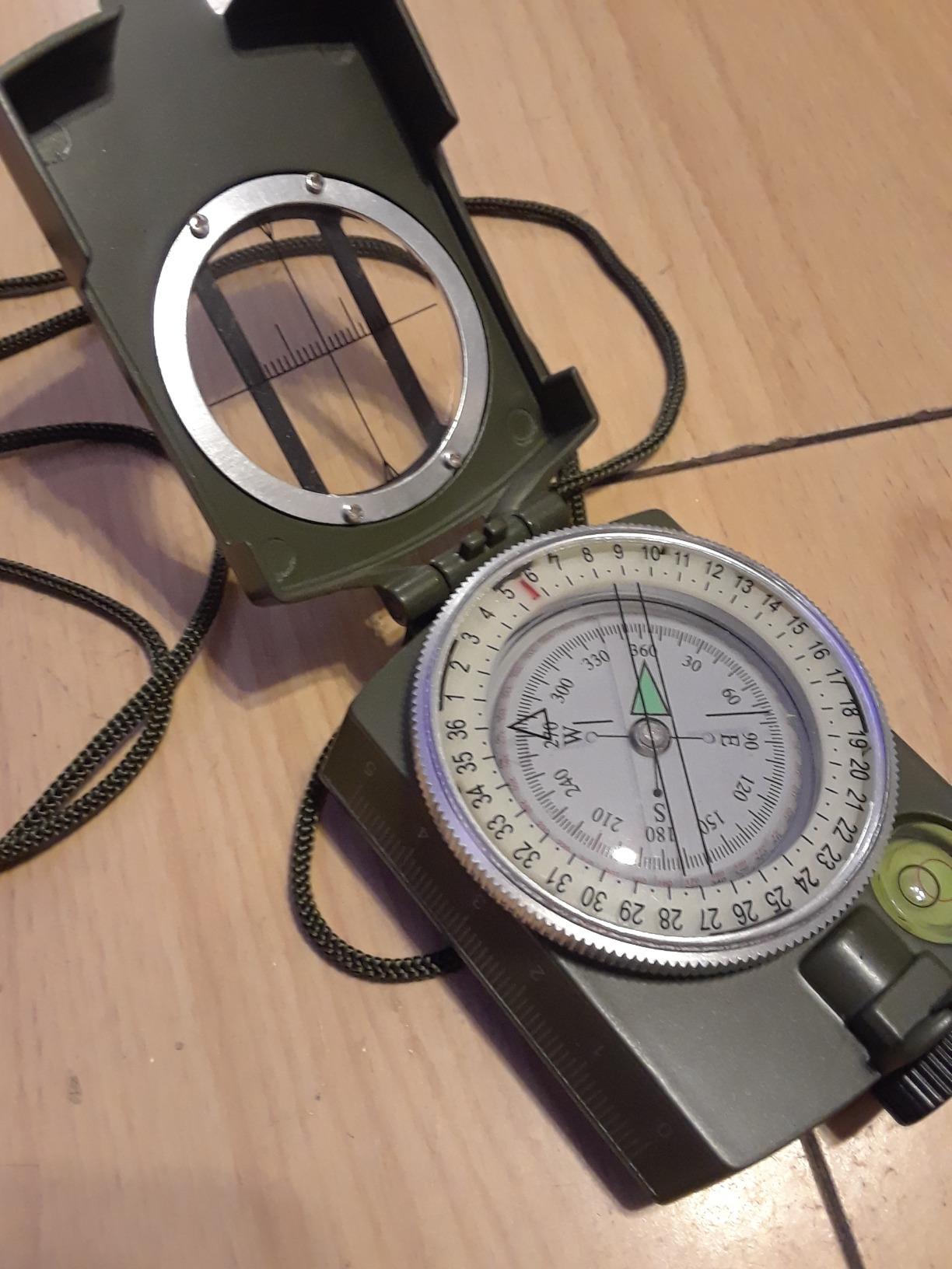 Sportneer Compass: Accurate Durable Lightweight Orienteering Compass with Strap and Carrying Case, Glow in The Dark Waterproof Hiking Essentials for Camping Backpacking, Best Survival Gifts for Kids customer photo 1