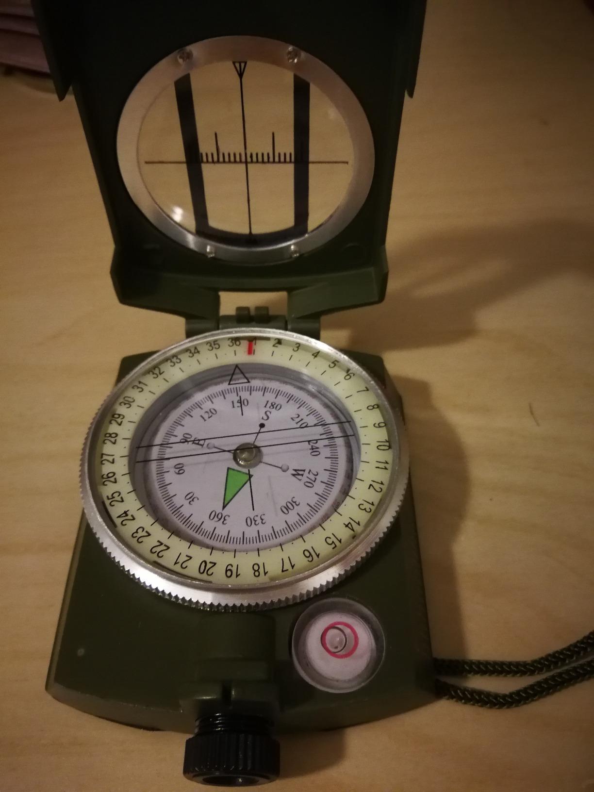 Sportneer Compass: Accurate Durable Lightweight Orienteering Compass with Strap and Carrying Case, Glow in The Dark Waterproof Hiking Essentials for Camping Backpacking, Best Survival Gifts for Kids customer photo 2