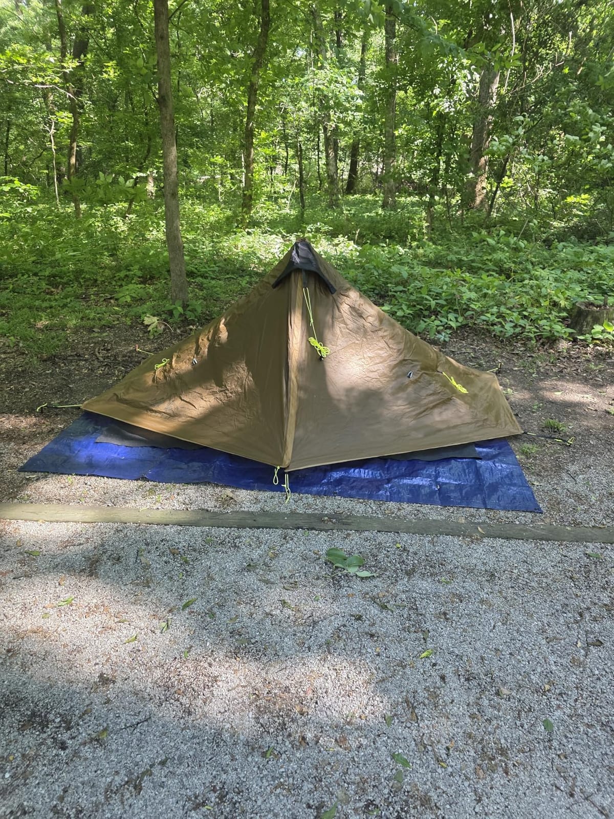 Night Cat Ultralight Tent 1 Person for Professional Backpacker Hiker 2 LBS Only Lanshan Backpacking Bivvy Ground Tent Heavy Rain Waterproof Trekking Pole Not Included customer photo 1