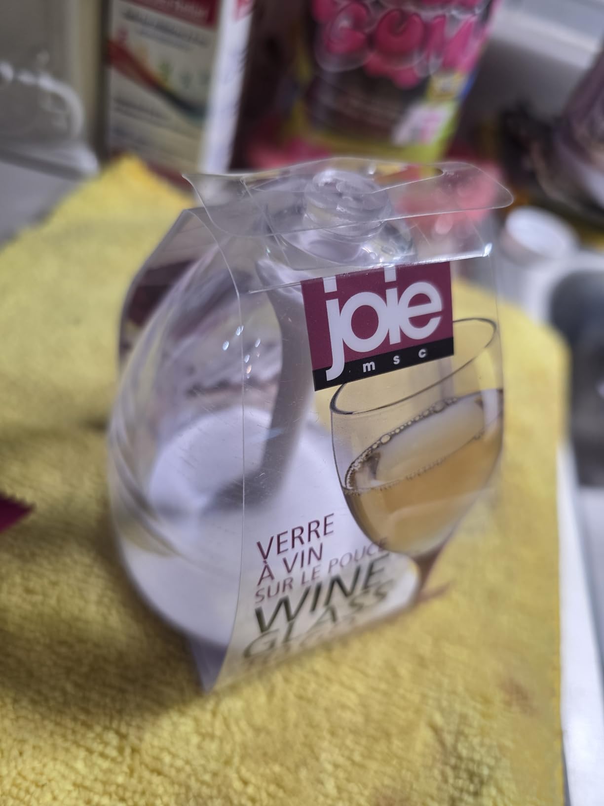Joie Wine Glass To Go, Portable Wine Glass, Detachable Stem, BPA-free customer photo 1