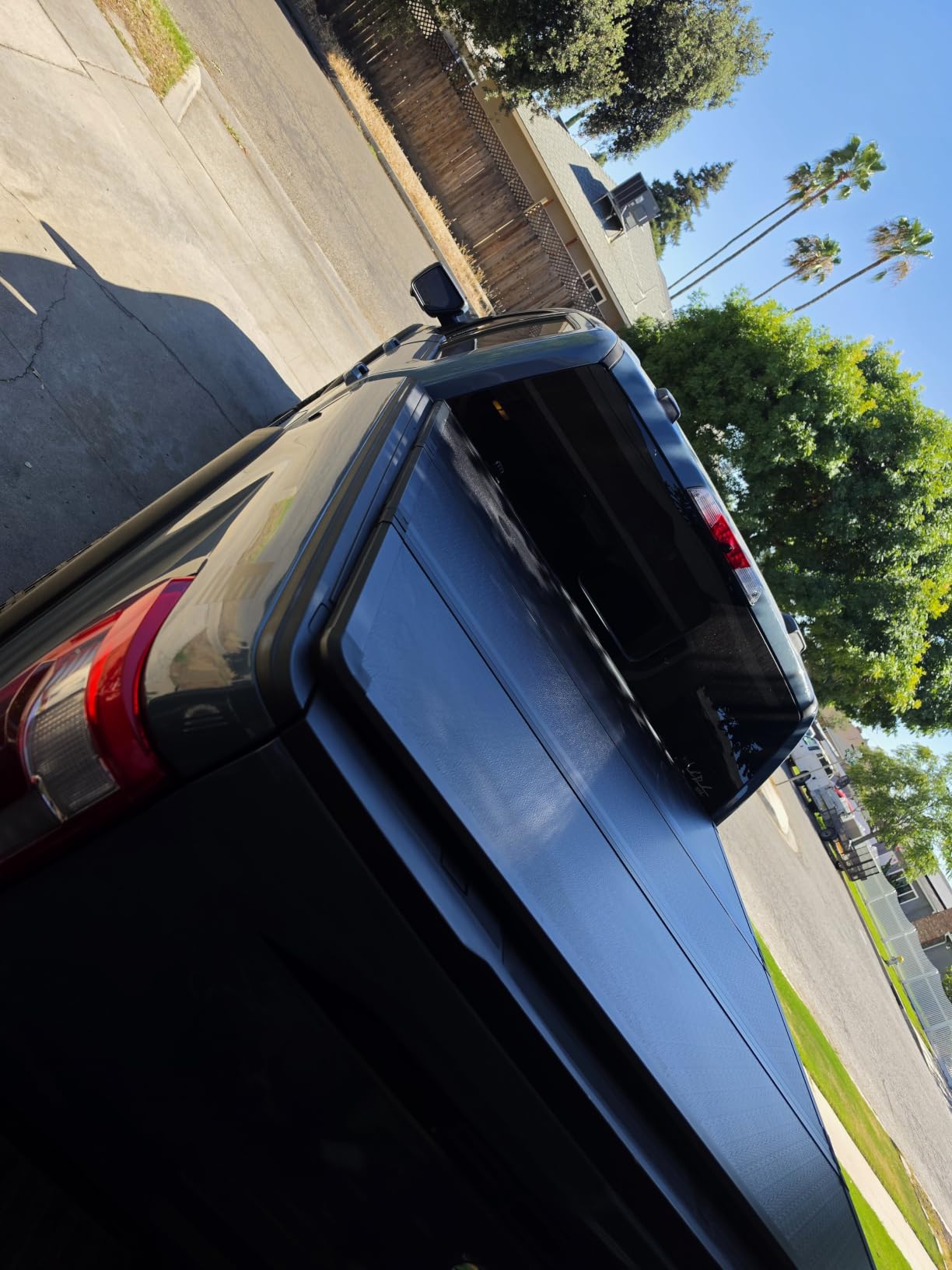 Tutel Hard Shell Folding Truck Bed Tonneau Cover | Fits 2015-2026 Ford F150 5'5