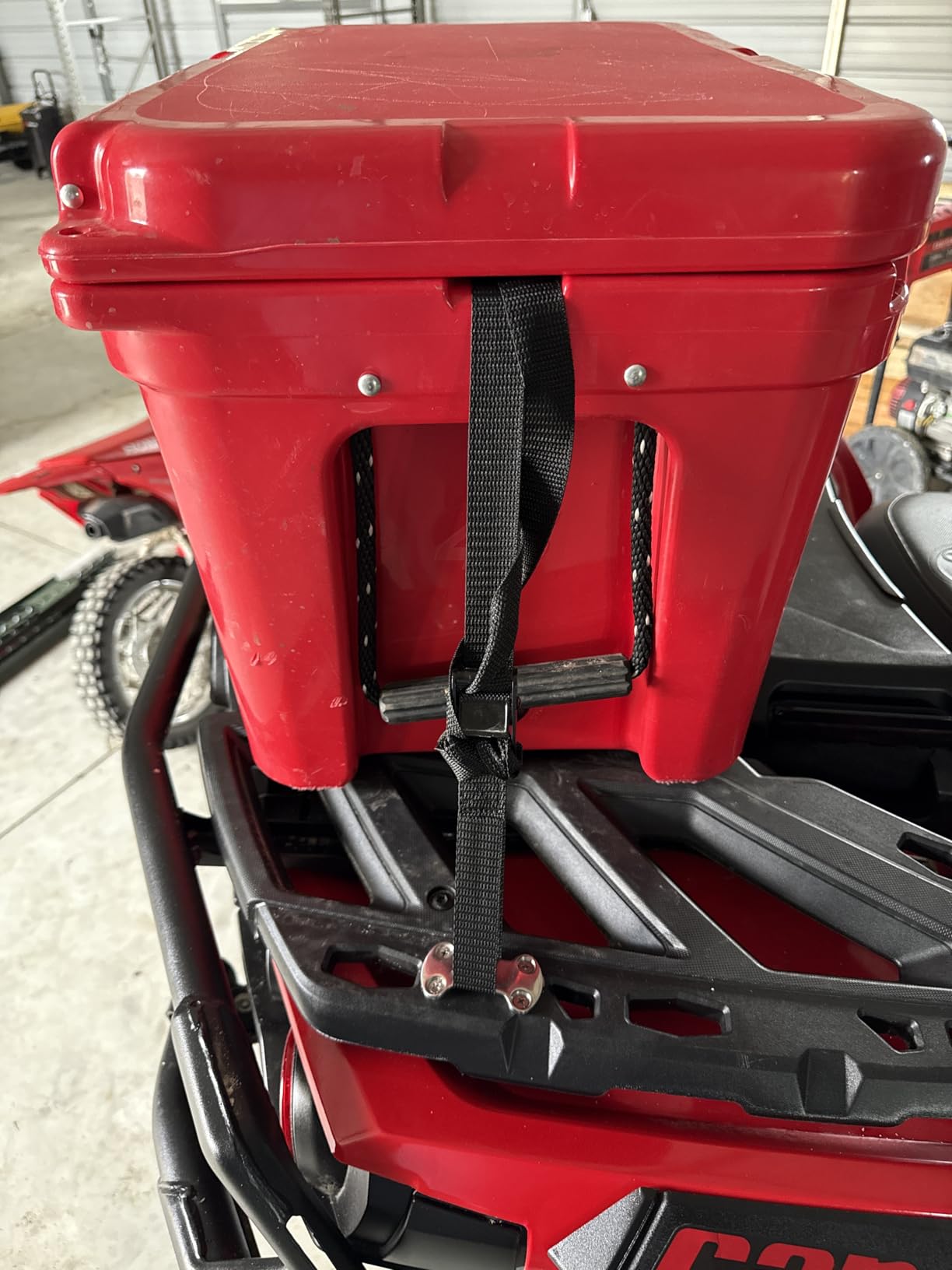 Cooler Tie Down Kit, Fixed Straps for YETI and for RTIC Coolers to Boat, Deck, Truck Bed, Prevent Sliding customer photo 1