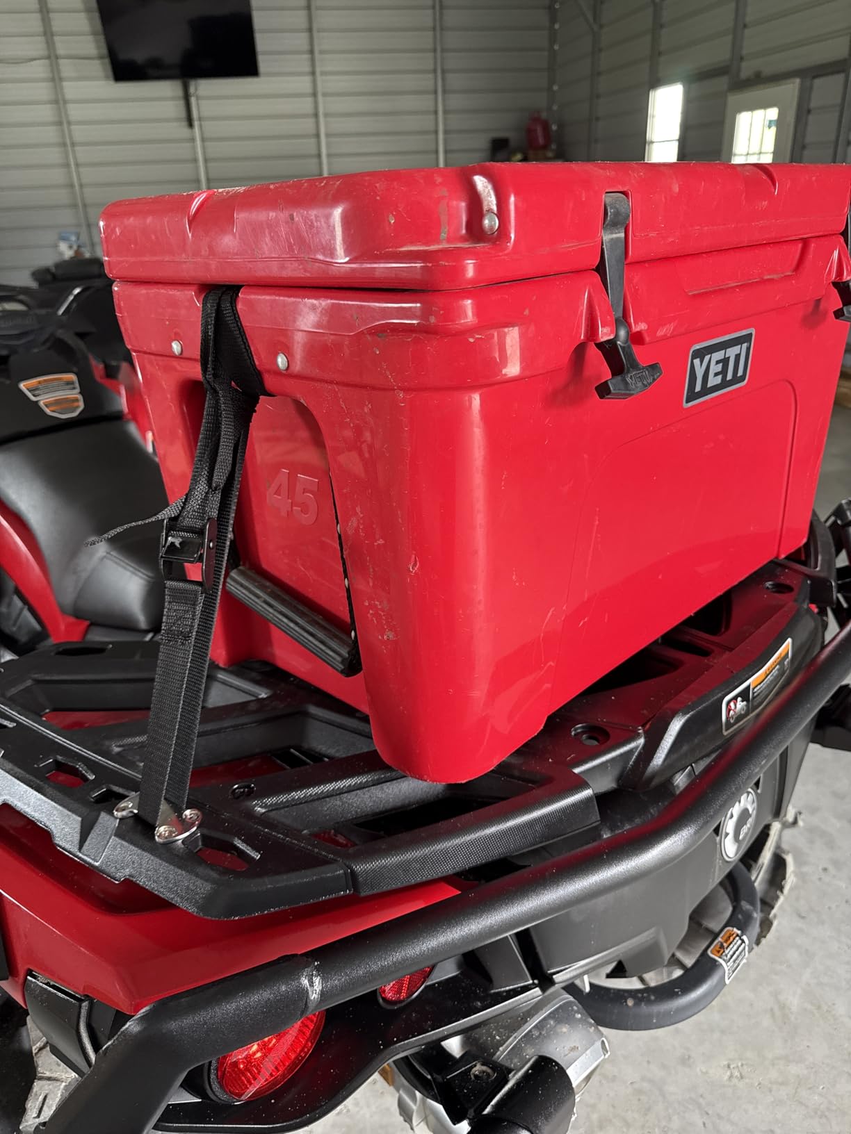 Cooler Tie Down Kit, Fixed Straps for YETI and for RTIC Coolers to Boat, Deck, Truck Bed, Prevent Sliding customer photo 2
