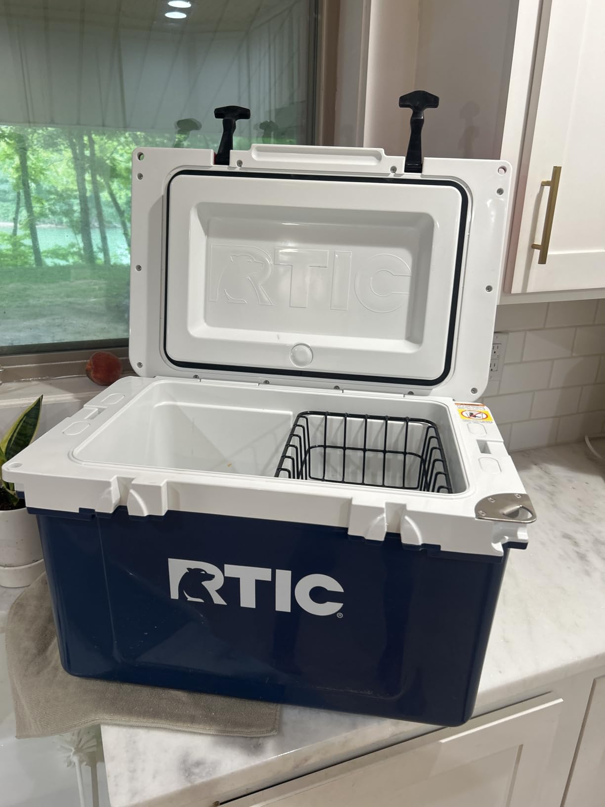 RTIC 32 QT Ultra-Light Hard Cooler | Portable Hard Ice Chest Box for Beach, Drinks, Camping, Picnic, Fishing, Boat, Barbecue, 30% Lighter Than Rotomolded customer photo 2