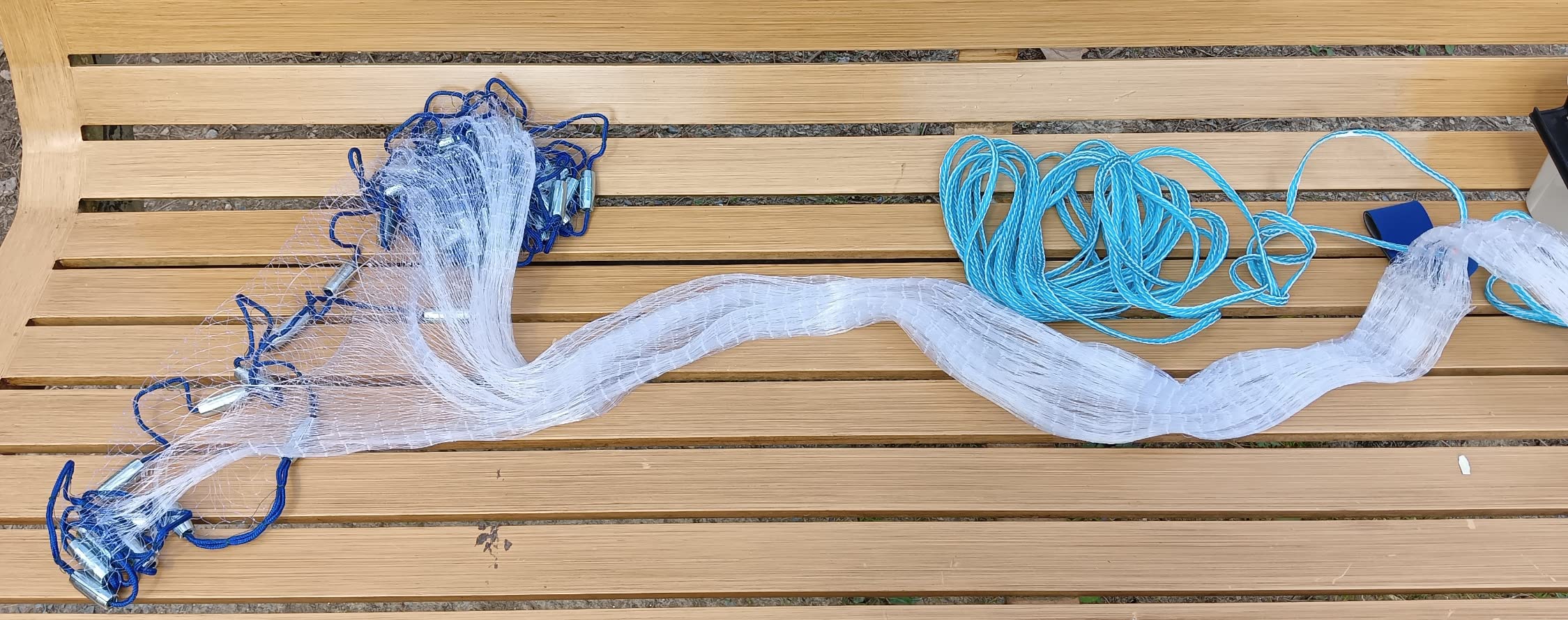 Cast Net for Bait Trap Fish, 1/2 Inch Mesh Size | Throw Nets, Zinc Sinker Weights, Freshwater & Salt Water, 3/4/5/6/8/9/10 Ft customer photo 1