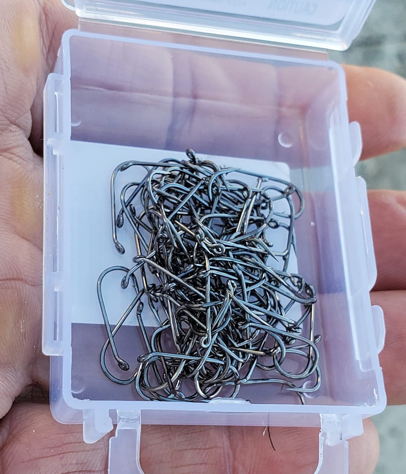 SF Fly Tying Hooks Ultra Sharp 100Pcs | Nymphs Wet Traditional Dry Streamers Eggs Jig Poppers Emergers Terrestrial Flies Micro Barbed High Carbon Steel Mini Box customer photo 2