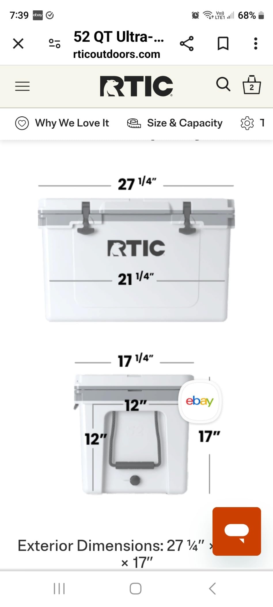 RTIC Ultra-Light Cooler Freezable Divider Insert Accessories Perfect for Organization customer photo 2