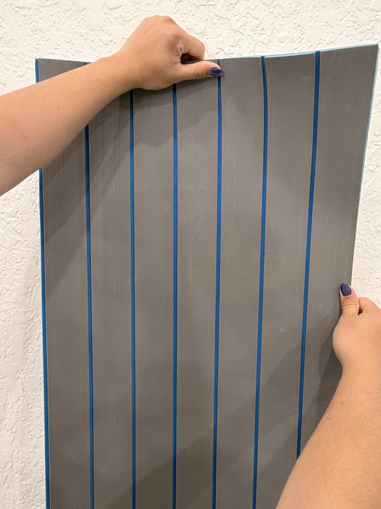 Boat Flooring 96'' x 16.8''/28.8''/36''/45.6'' | with 3M Adhesive Backing Non-Slip EVA Foam Marine Boat Decking Sheet For Motor Pontoon Jon Boats RV Floor customer photo 1