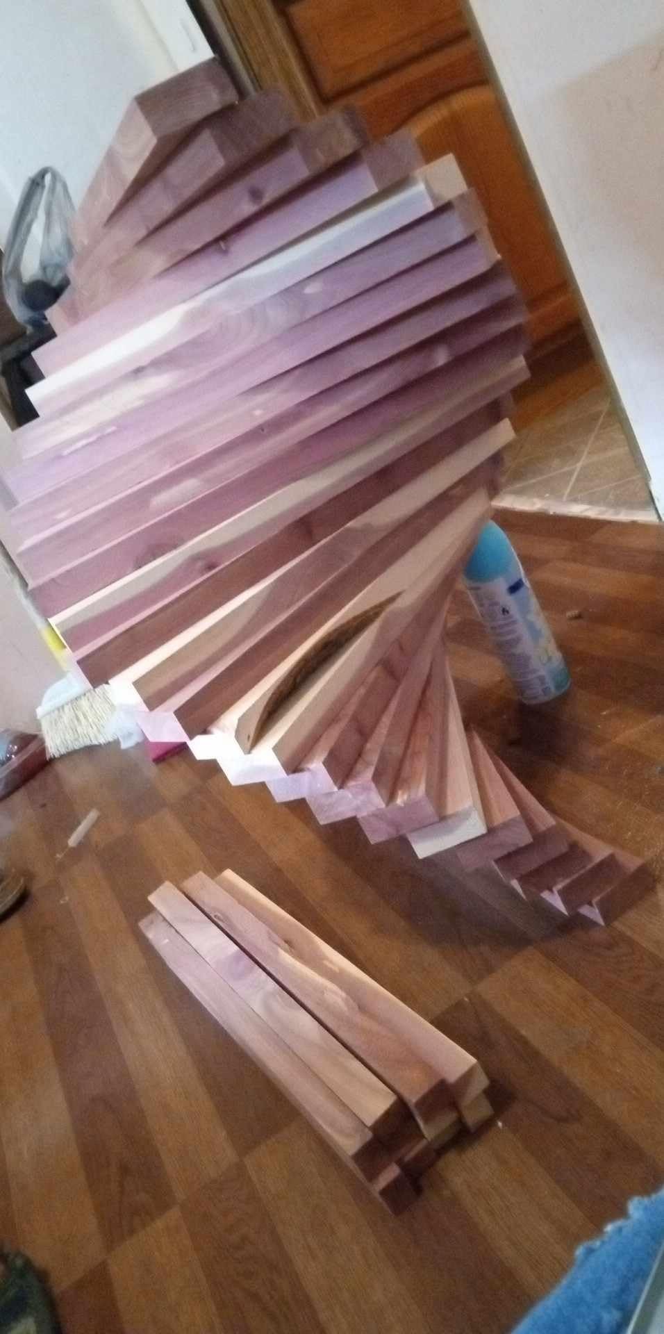 16 Inch Long Aromatic Cedar Wood Boards. Rustic Wood for Crafts customer photo 1