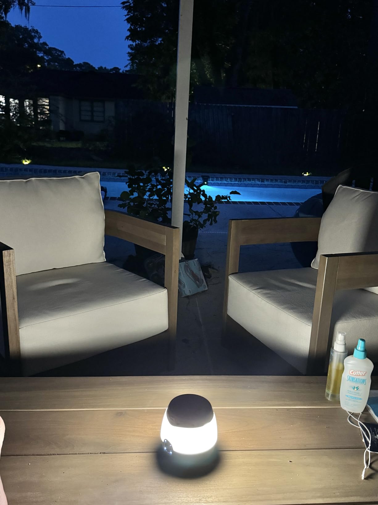 Thermacell E-ZoneGuard Glow Mosquito Repeller + Lantern, LED, 9-Hr Battery | LED, 9-Hr Battery customer photo 1