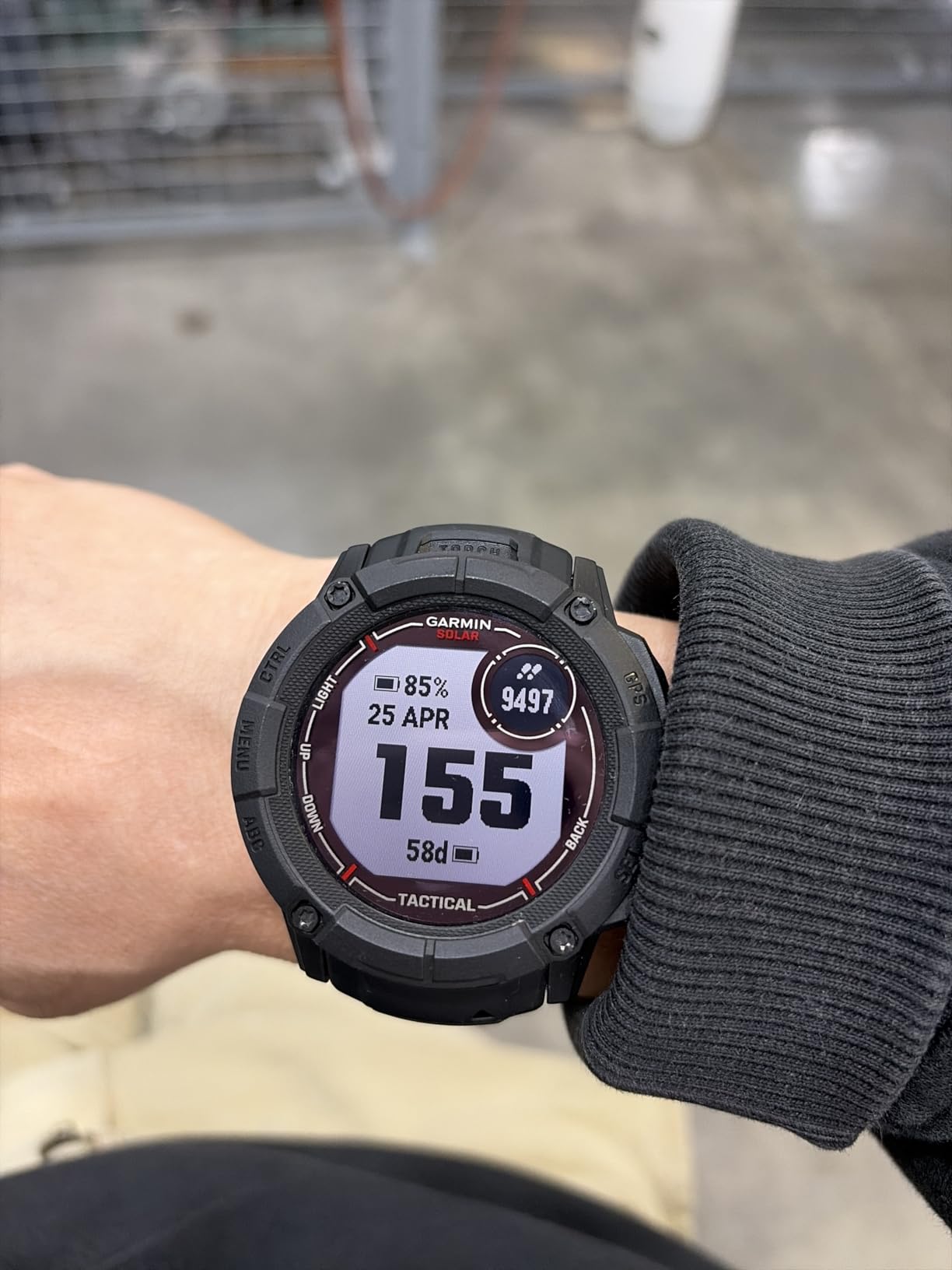 Garmin Instinct 2X Solar Tactical, Rugged GPS Smartwatch, 50mm, Black customer photo 1