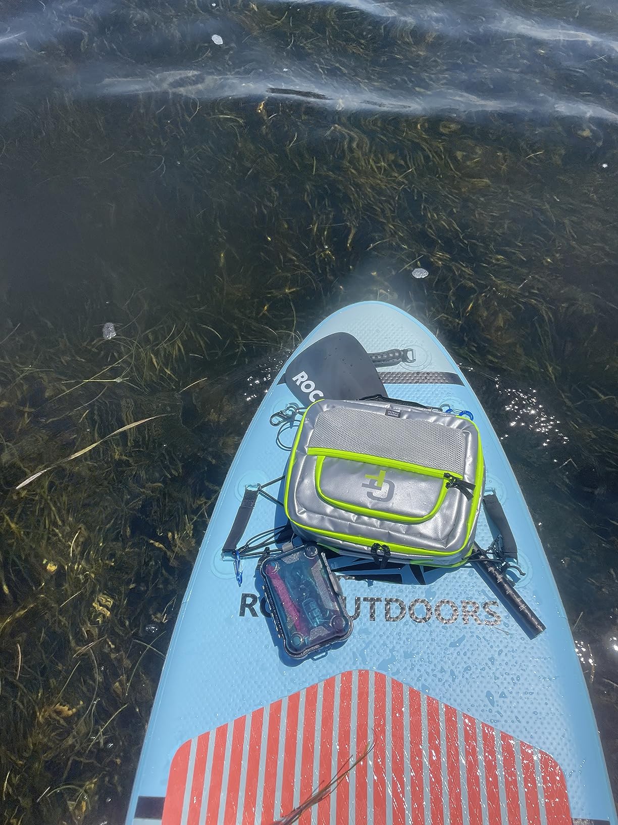 Gradient Fitness SUP Cooler for Paddle Board | Upgraded Waterproof Material Paddle Board Accessories | Large Capacity Insulated Kayak Cooler Bag | Quality Bungee System Included customer photo 1
