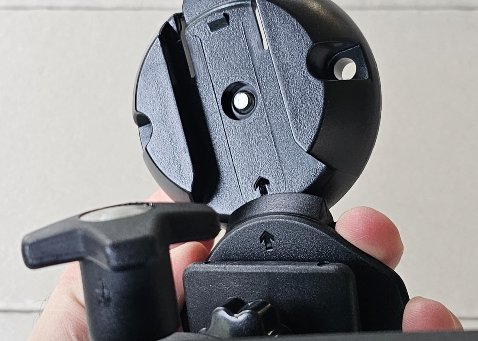 KEMIMOTO Kayak Fishing Rod Holder Fishing Pole Holder - T-Shaped Screw Mounted/Track Mount On Rail 360° Adjustable with Lock System for Kayak, Canoe, Fishing Boat Accessories customer photo 2
