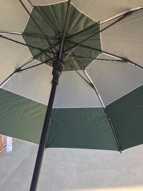 Coolibar Fashion Umbrella - UPF 50+ Sun Protection - Calotta in Black customer photo 2