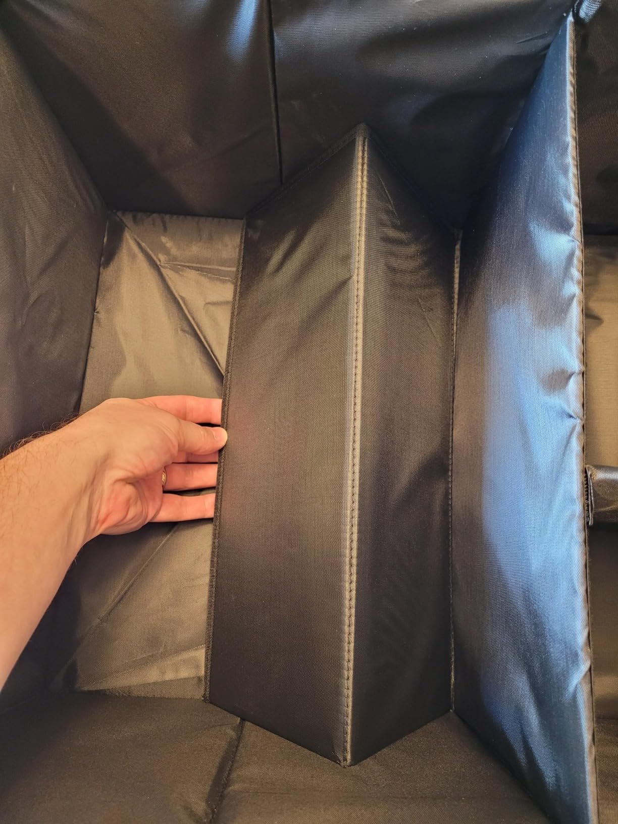 GORILLA GRIP Trunk Organizer for SUV and Cars, Large Capacity Black | Heavy Duty Car Trunk Storage Organizer, Collapsible, SUV Accessories, Slip and Water Resistant, Multi Compartment Storage customer photo 2