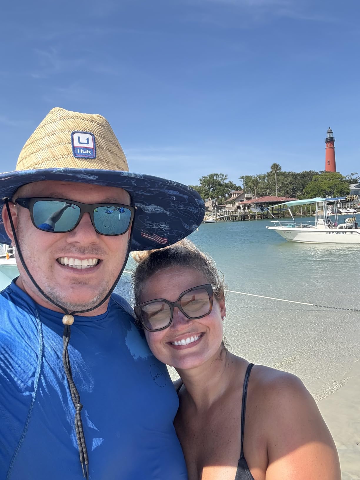 HUK Men's Straw Hat, Wide Brim Fishing & Beach Hat for Men customer photo 2