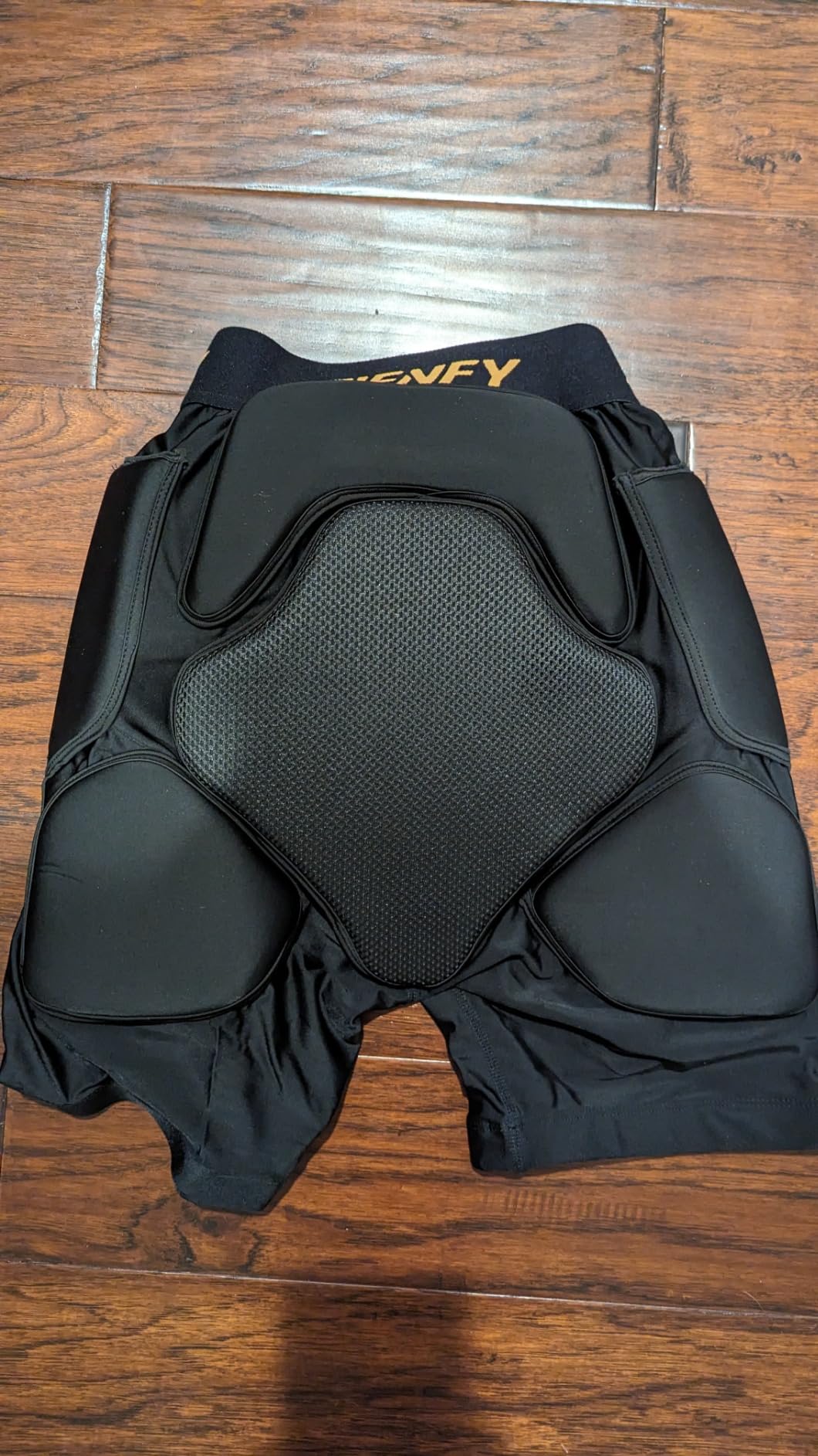 Cienfy Protective Padded Shorts EVA Crash Pants for Snowboarding | Skiing, Skating, Skateboarding, 3D Hip Protection, Nylon Fabric, Impact Resistance, Breathable, Hook & Loop, Six Sizes-XS-XXL customer photo 1