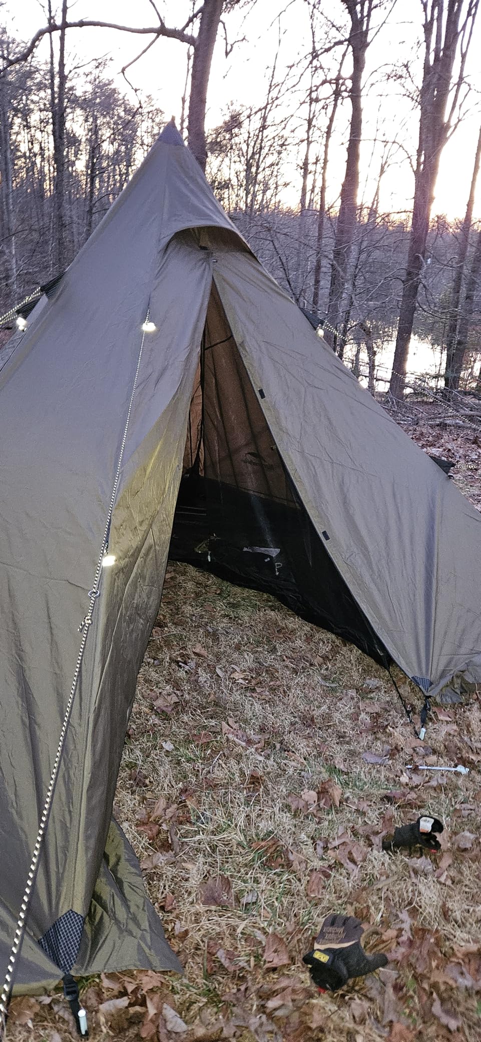 Naturehike Ranch Fire 4 Season Teepee Tent, 2 Person Hot Tent with Stove Jack, Windproof Waterproof Cold Weather Winter Tents for Camping customer photo 2