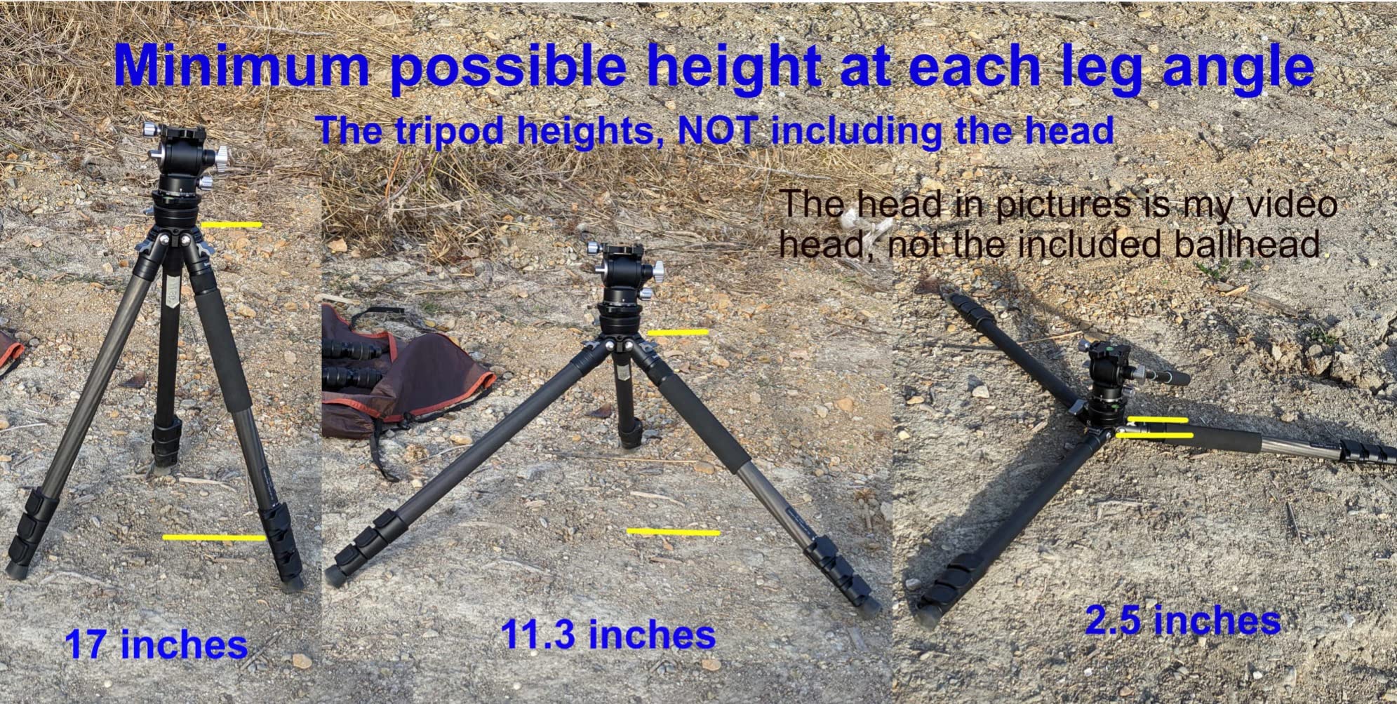 SIRUI AP-20 Carbon Fiber Tripod, 62.2
