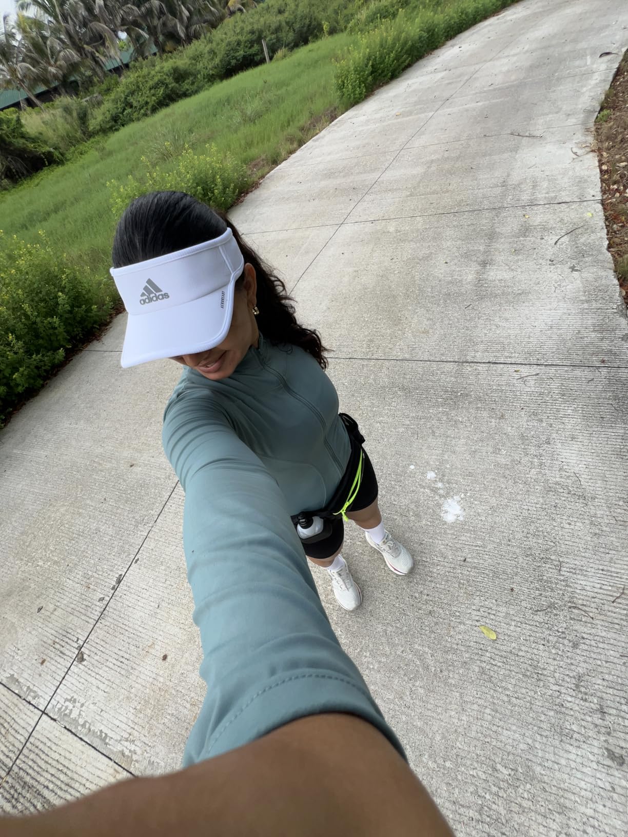 adidas Women's Superlite Visor - Lightweight Moisture-Wicking Running Tennis Hat customer photo 2