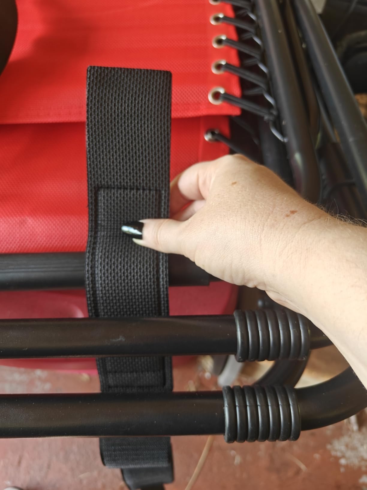 Ski Straps & Pole Carrier - Black - Heavy-Duty with Adjustable Strap Length & Cushioned Shoulder Sling customer photo 1