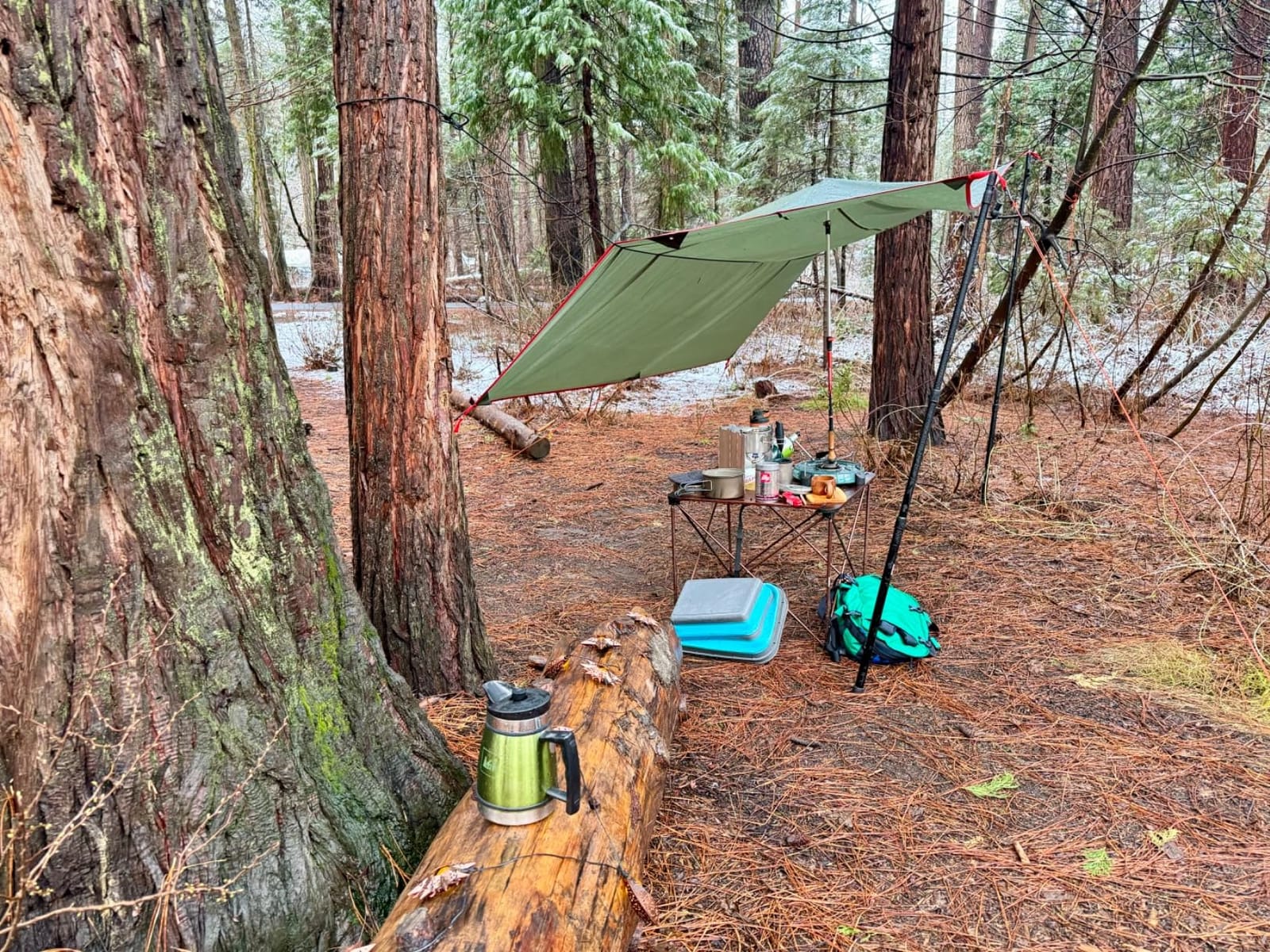 Frelaxy Tent Footprint, Lightweight Waterproof Camping Tarp for Hiking | Durable tear-resistant material, Compact portable design, Tent floor protection, Backpacking hammock beach camping customer photo 1