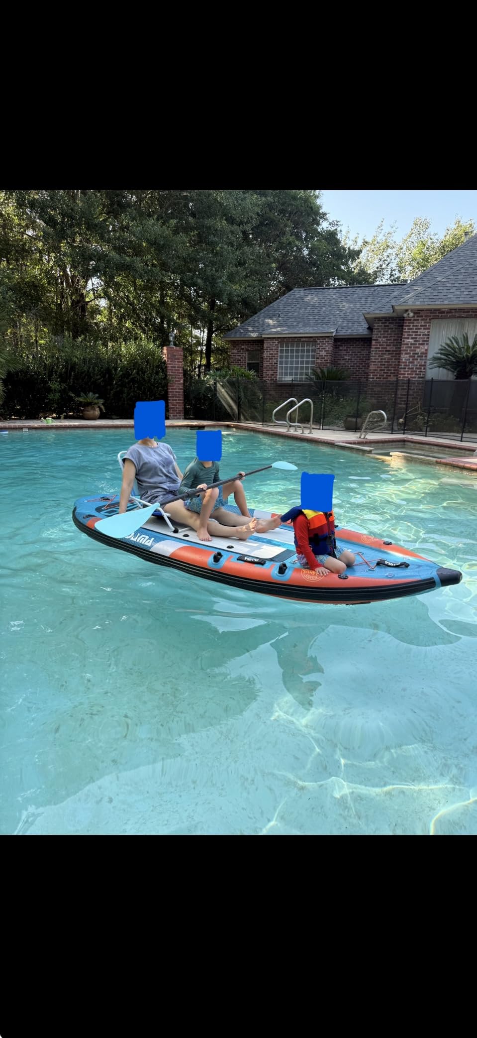 DAMA Triple Chamber SUP Inflatable Stand Up Paddle Board 10'8