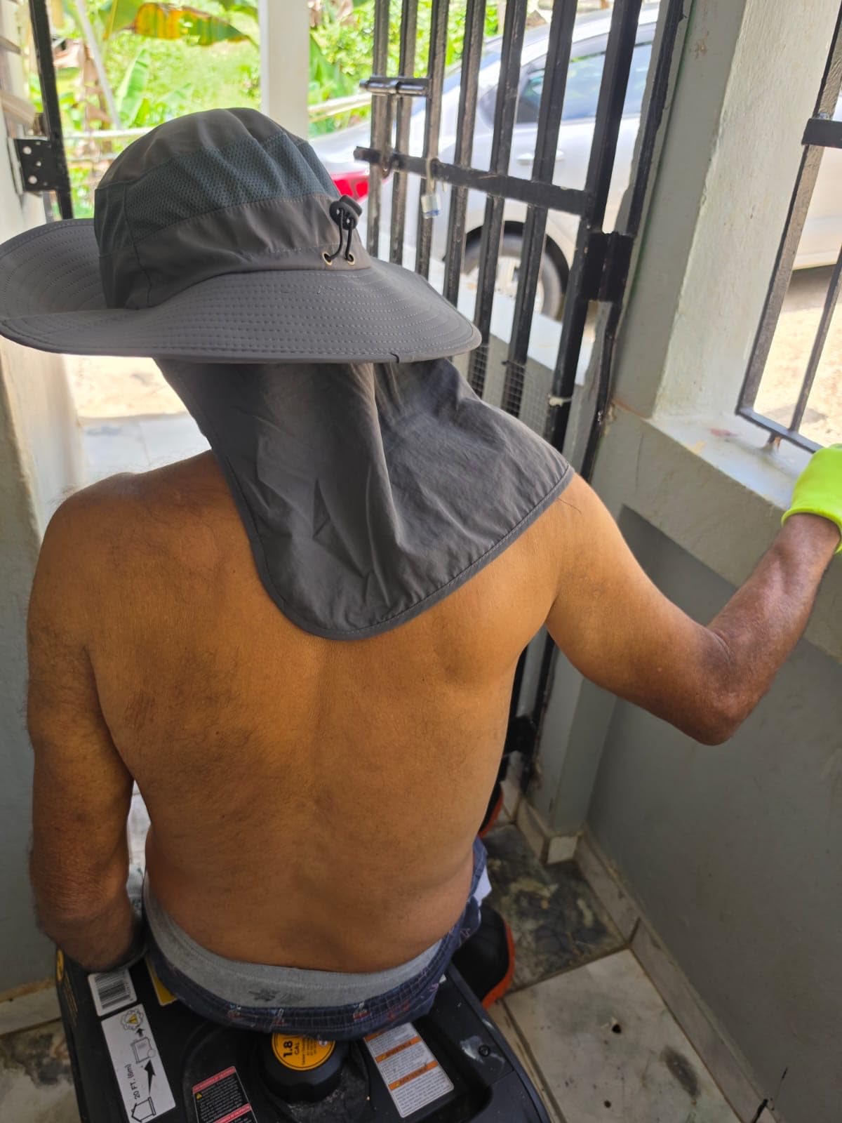 Sun Hats for Men Women Fishing Hat UPF 50+ Breathable Wide Brim Bucket Hats Summer UV Protection Safari Hat with Neck Flap customer photo 2