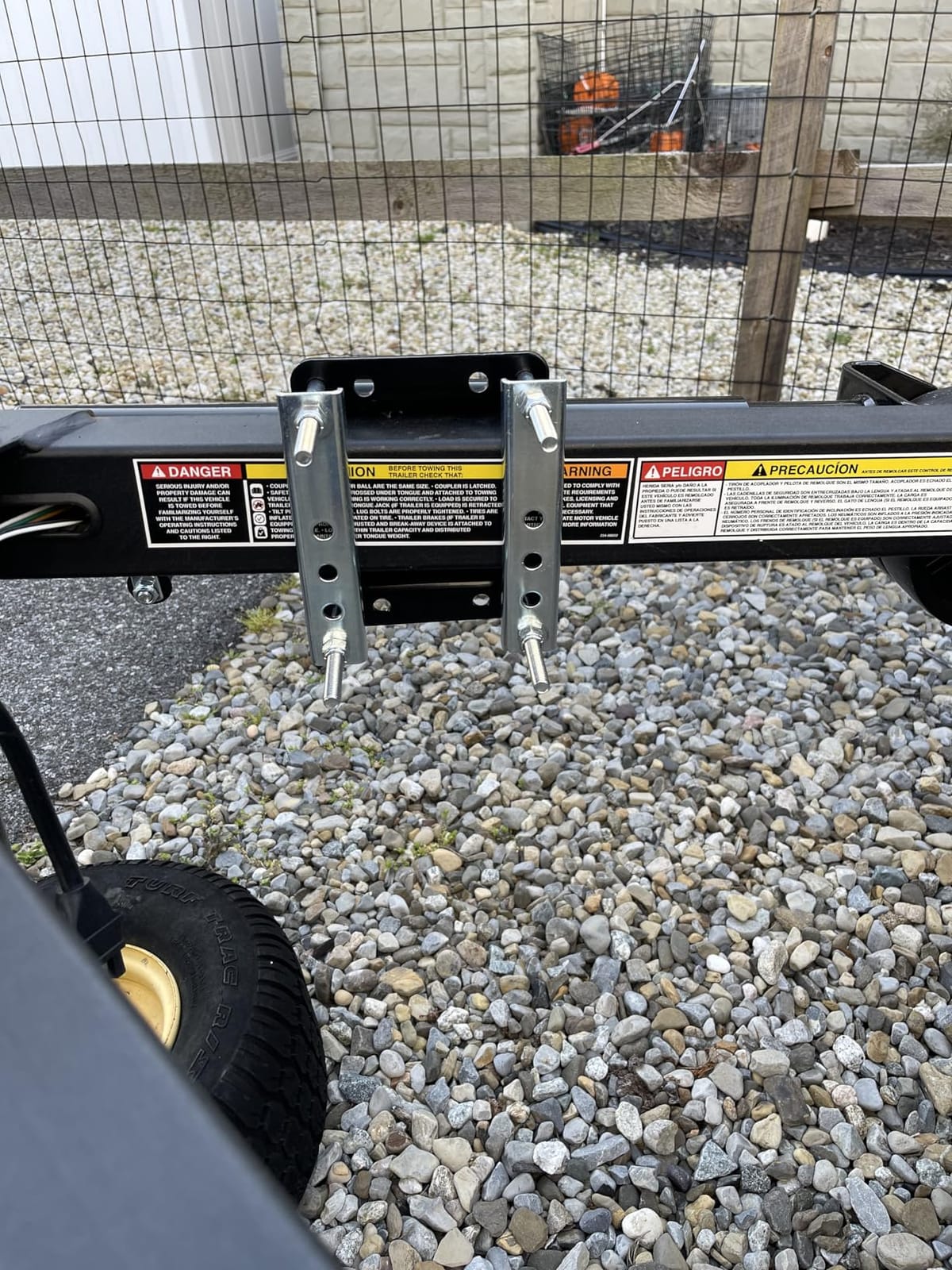 YOMILINK 2000 lbs Trailer Jack with Dual Wheel, Heavy Duty Swivel Boat Jack, 12
