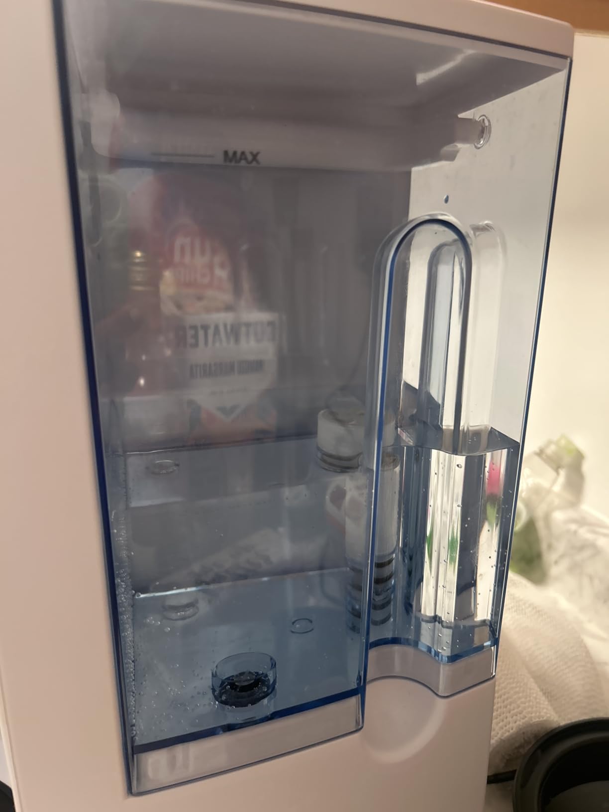 Bluevua RO100ROPOT Countertop Reverse Osmosis Water Filter System, Portable RO Filtration with Remineralization, No Installation, WQA Certified - ROPOT-UV, 6-Stage RO customer photo 1