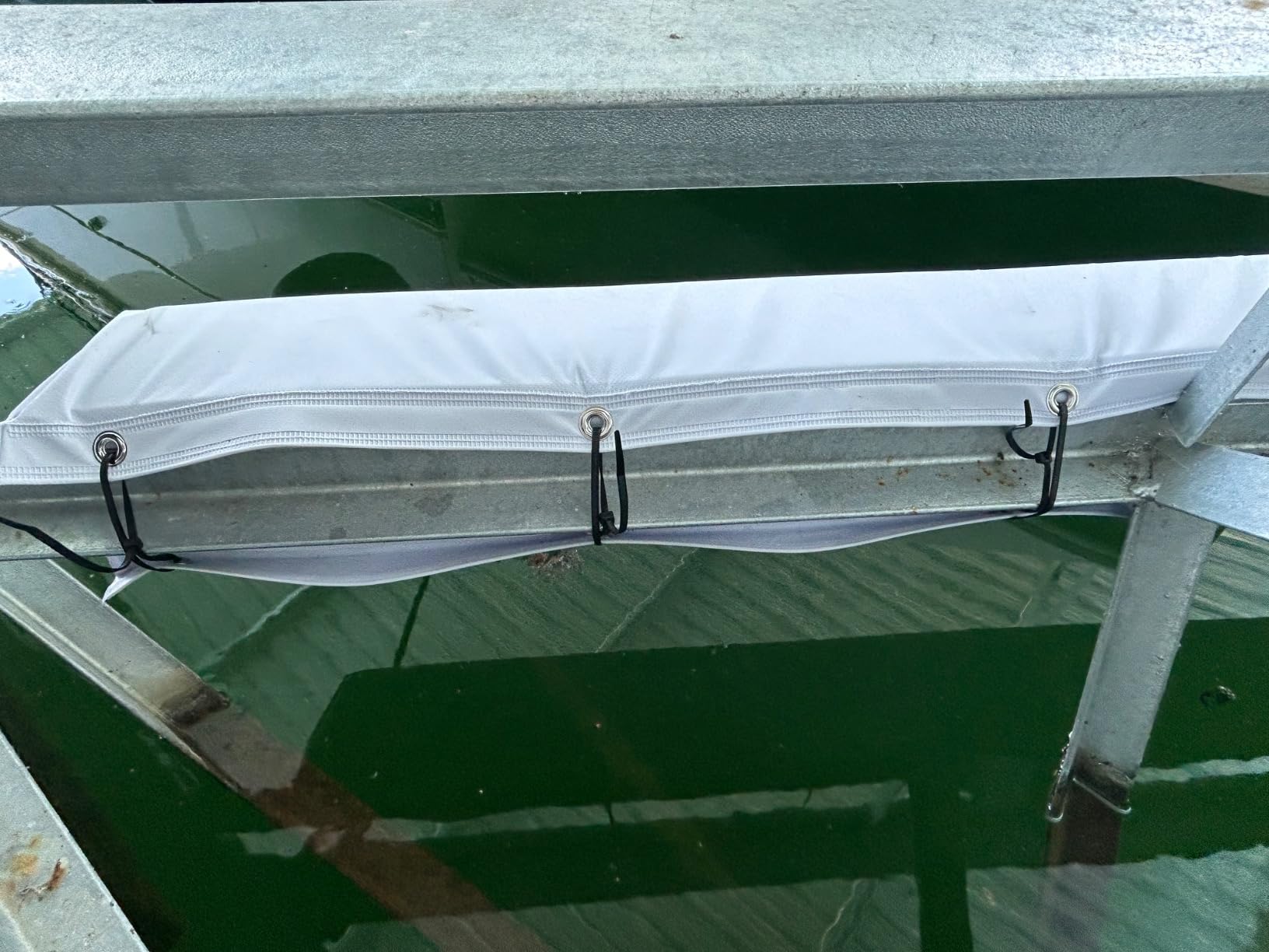 Dock Bumpers, 6x4 Inch High Density Foam Boat Dock Bumper Guards, Piling | Bumper Pads for Dock Edge, Vertical or Horizontal Mounting, Stainless Steel Screws Included, UV Resistant Vinyl, Better Boat customer photo 1
