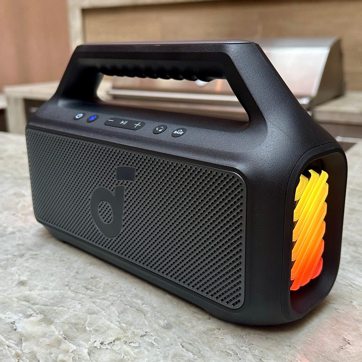 Soundcore Boom 2 by Anker, 80W Outdoor Bluetooth Speaker, 24H Playtime | IPX7 Waterproof, BassUp 2.0, 20H Playtime, Fast Charge, RGB Lights, Power Bank, Bluetooth 6.0, Camping and Beach Use customer photo 2