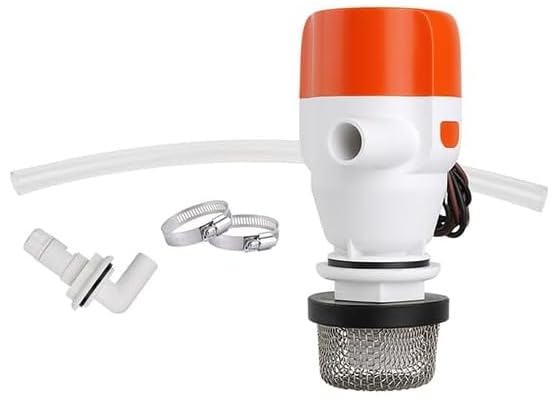 SEAFLO 12V 800 GPH 13F Series Portable Livewell Aerator Kit - Recirculating Pump with Aerator Spray Head, Submersible, Quiet Operation - 4-Year Warranty customer photo 2
