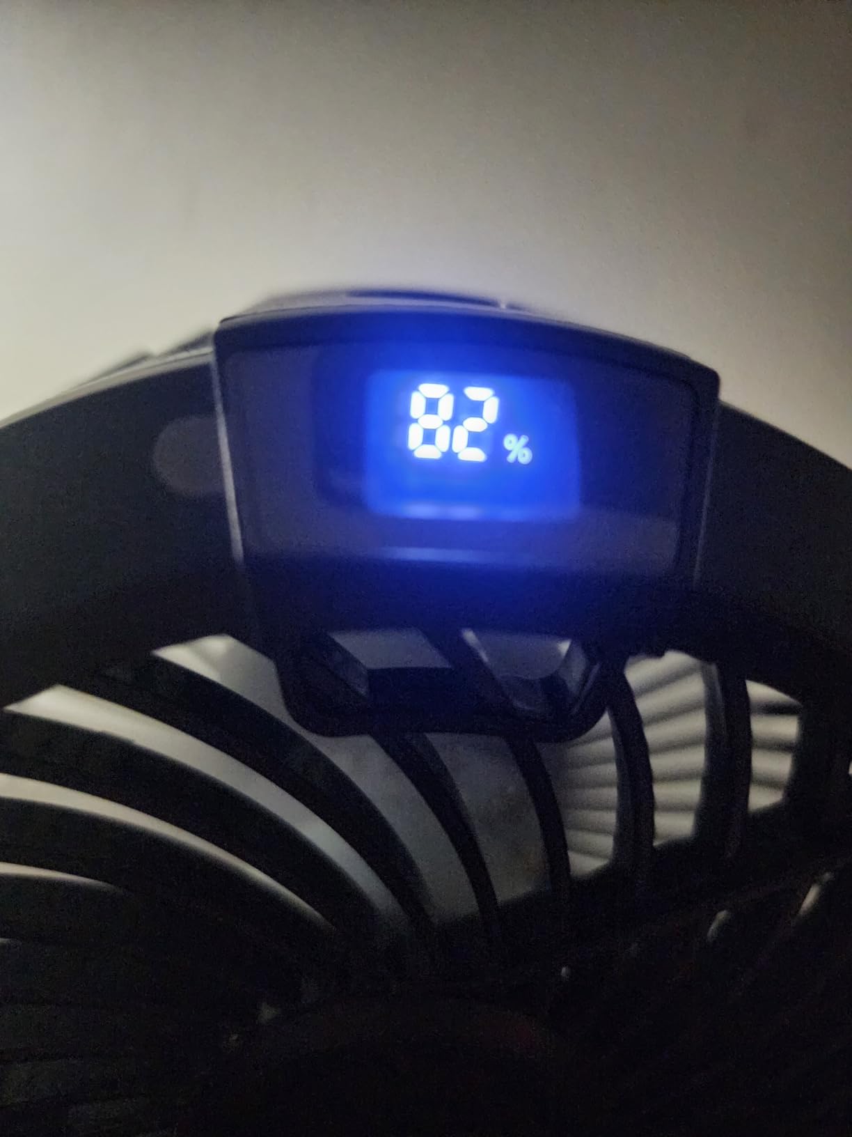 Gaiatop Portable Camping Fan with LED Lantern, Clip on Fan for Tent | USB Rechargeable Battery Powered, 360 Adjustable Tilt, LED Digital Display, Up to 14H Runtime, Outdoor & RV Use customer photo 1