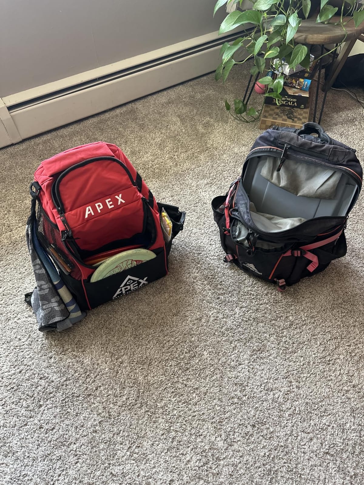 Disc Golf Bag, Large Disc Golf Backpack Holds Over 21 Discs, Durable & Lightweight with Multiple Storage Pockets customer photo 1